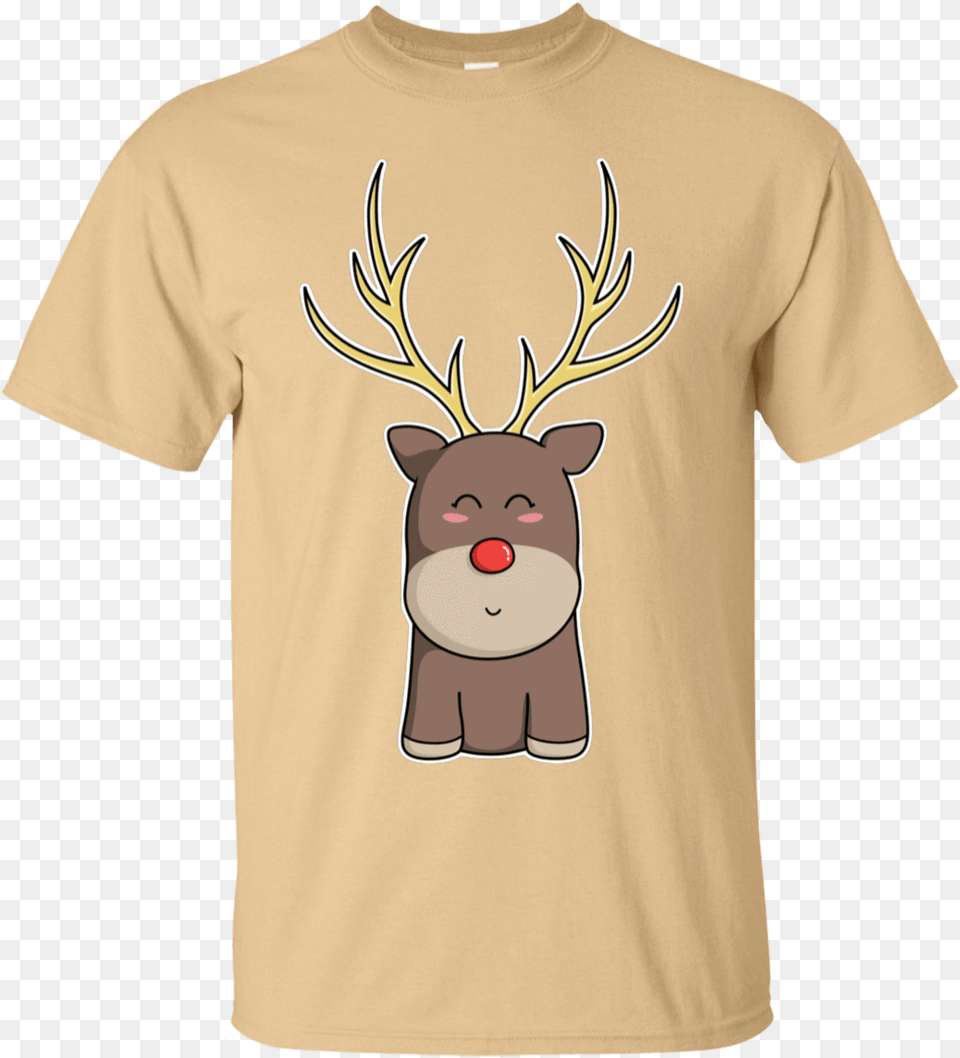 Kawaii Christmas Reindeer T Shirt Space Force Joe Rogan T Shirt, Animal, Clothing, Deer, Mammal Free Png