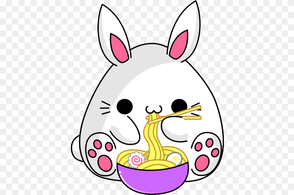 Kawaii Clipart Avocado For Animated Kawaii Bunny, Food, Meal, Bowl, Egg Free Png Download