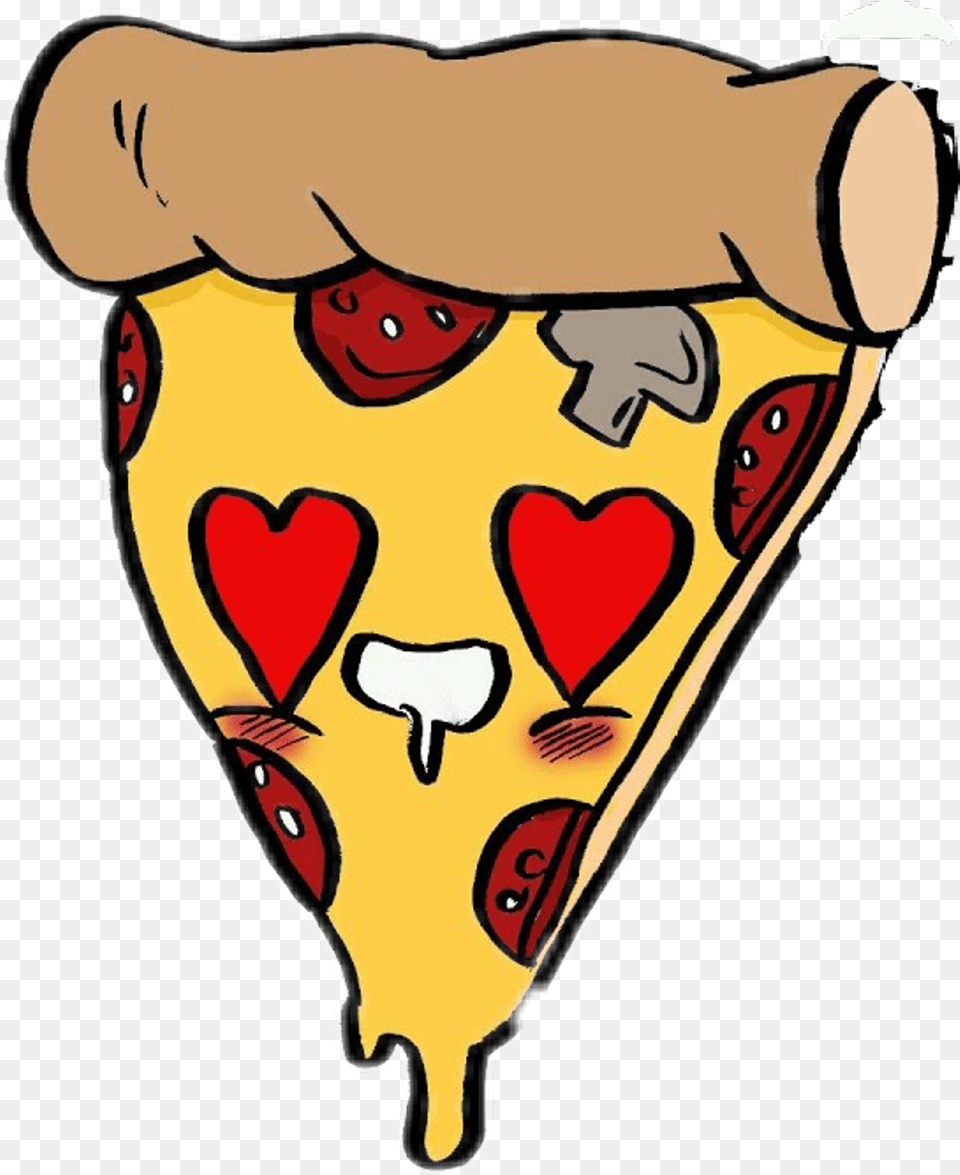 Kawaii Clipart Pizza Dibujos De Pizza Kawaii, Baby, Person, Balloon, Face Png Image