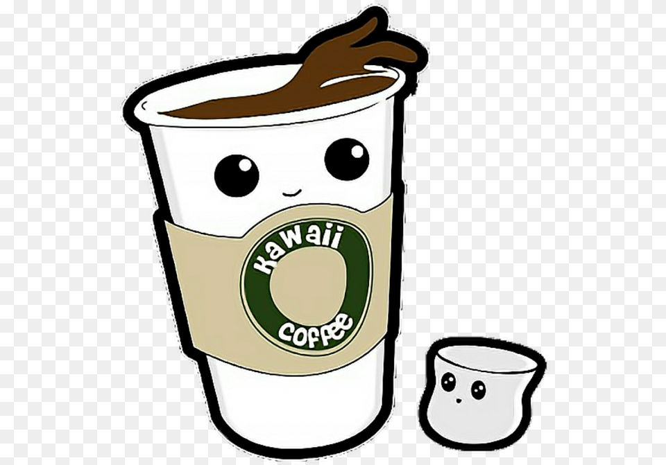 Kawaii Coffee, Cup, Beverage, Coffee Cup Png