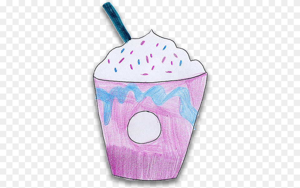 Kawaii Coffee Amp Beverages Messages Sticker 0 Ice Cream, Dessert, Food, Ice Cream Free Transparent Png