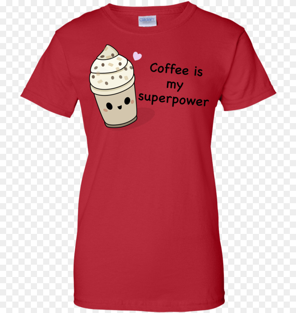 Kawaii Coffee Tshirt T Shirt Amp Hoodie Softball Jerseys, Clothing, T-shirt Free Transparent Png