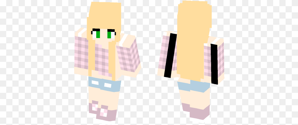 Kawaii Country Girl Skin Minecraft Izumi Sagiri Free Png Download