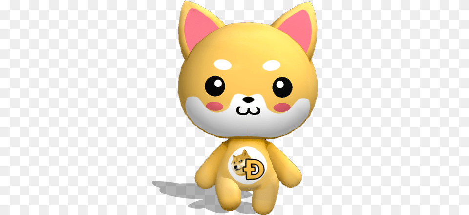 Kawaii Crypto Kingdom Cartoon, Plush, Toy Png Image