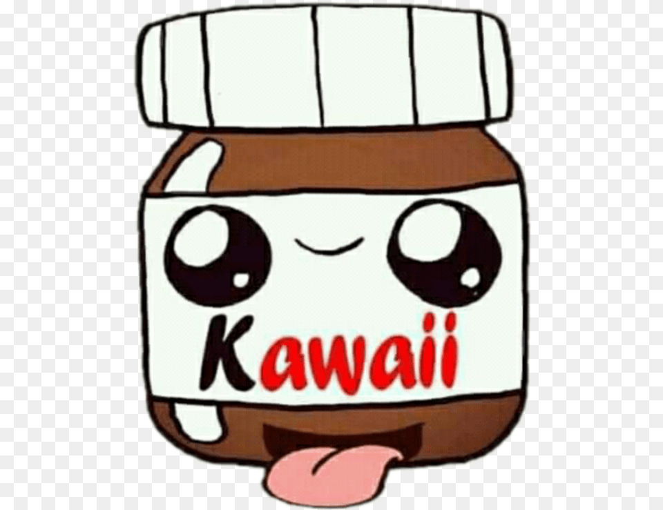 Kawaii Cute Backgrounds Clipart Kawaii Cute Backgrounds, Jar, Food, Peanut Butter Free Png Download