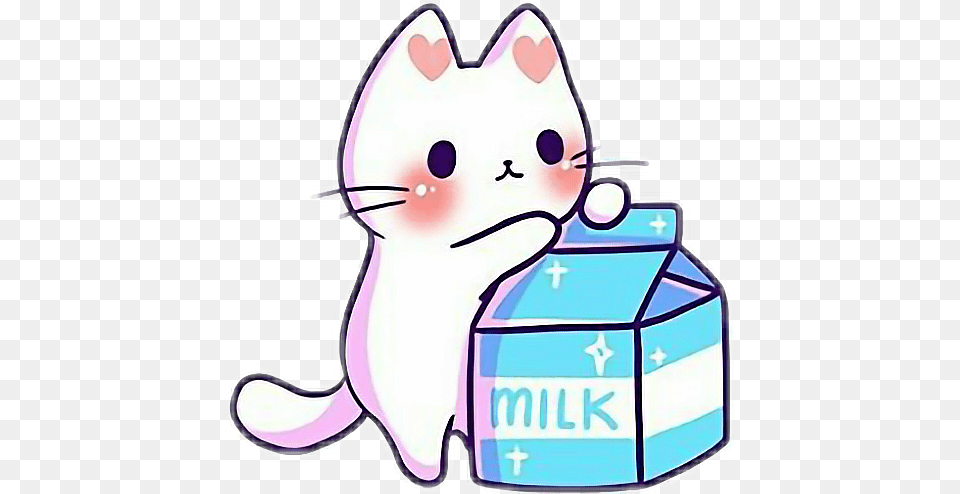 Kawaii Cute Cat Kitten Kitten Kittens Cats Catlove Catl, Bottle, Baby, Person Png