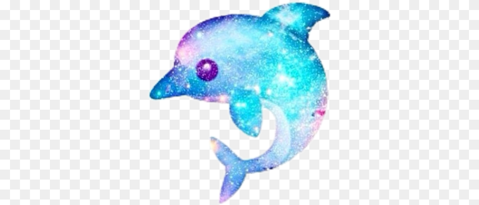 Kawaii Cute Dolphins Emoji Dolphin Galaxy Emojistickers Emoji, Animal, Mammal, Sea Life, Astronomy Free Transparent Png