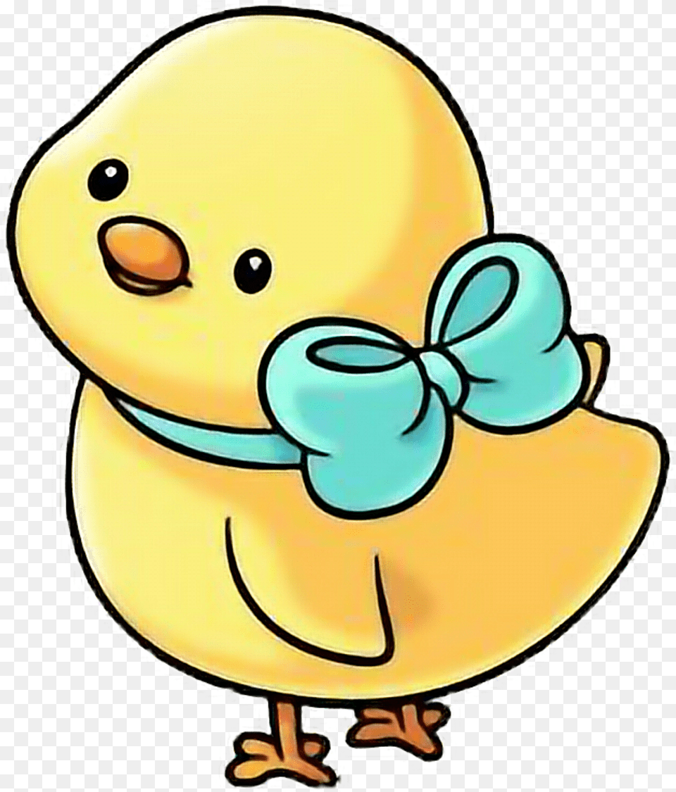Kawaii Cute Duck Clipart Cute Chicken Cartoon, Baby, Person, Face, Head Free Transparent Png