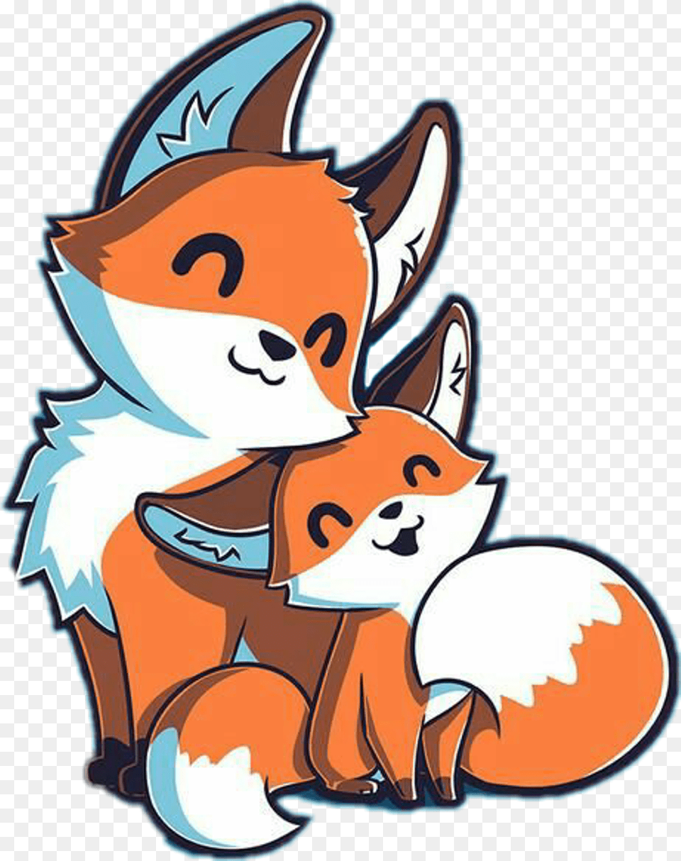 Kawaii Cute Fox Drawings Clipart Kawaii Cute Anime Fox, Baby, Person, Art, Animal Free Png Download