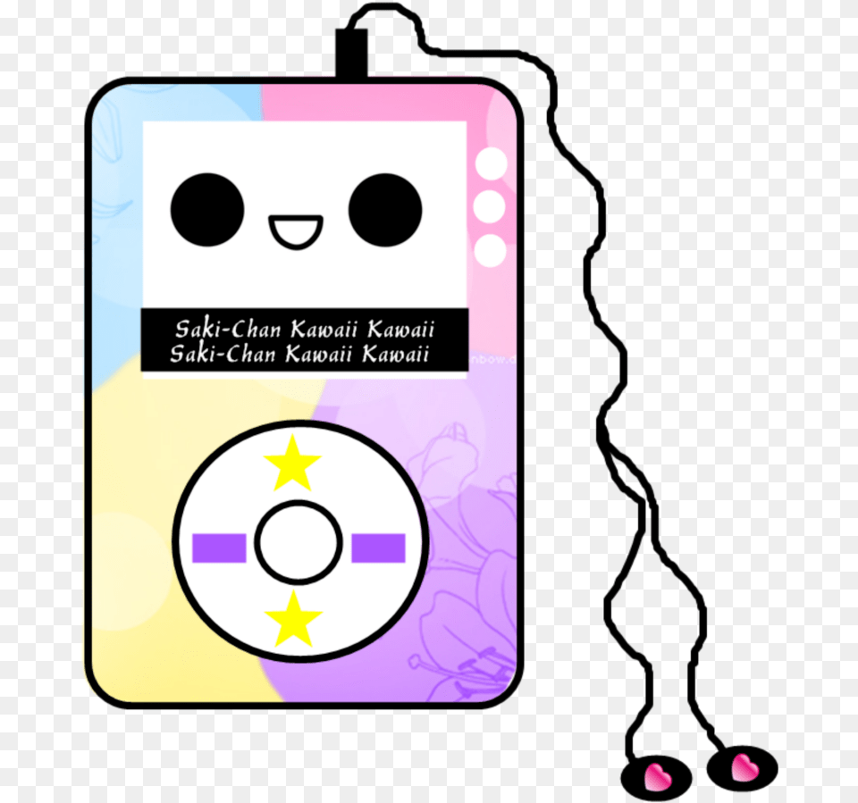 Kawaii Cute Music Mp3 Mp3player Pink Pastel Earphones Kawaii Music, Electronics, Ipod Free Png