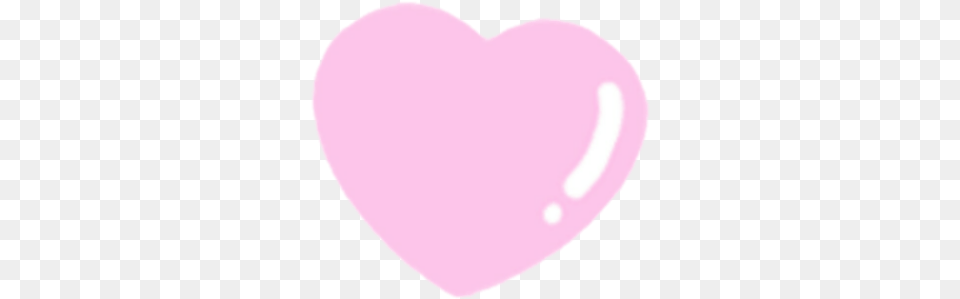 Kawaii Cute Pastel Aesthetic Pink Tumblr Heart, Balloon Free Png Download