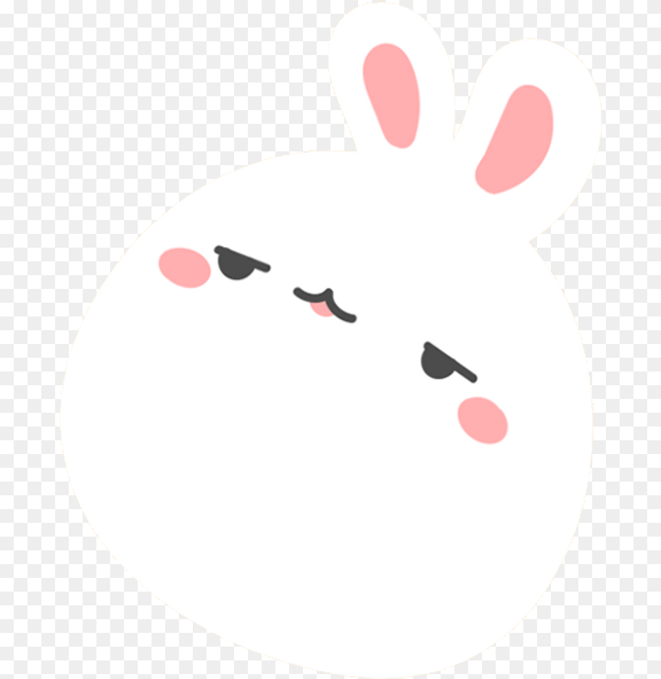 Kawaii Cute Pastel Girly Tumblr Cute Pastel Sticker, Animal, Mammal, Rabbit Free Png