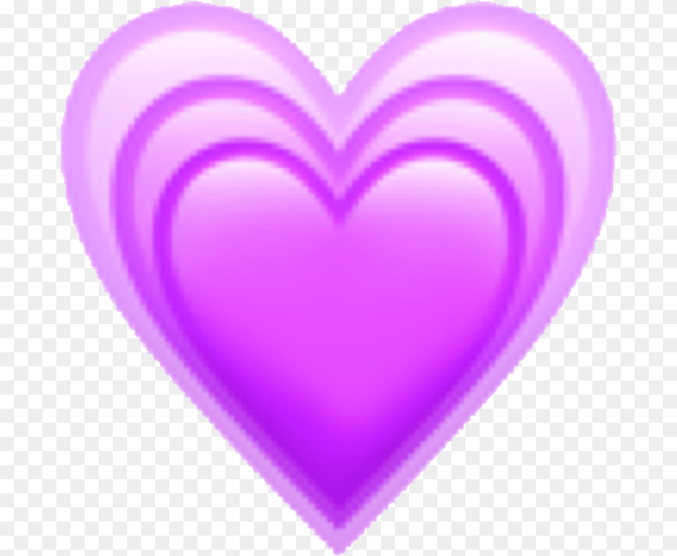 Kawaii Cute Purple Emoji Heart Art Aesthetic Pastel Multi Heart Emoji Free Png Download