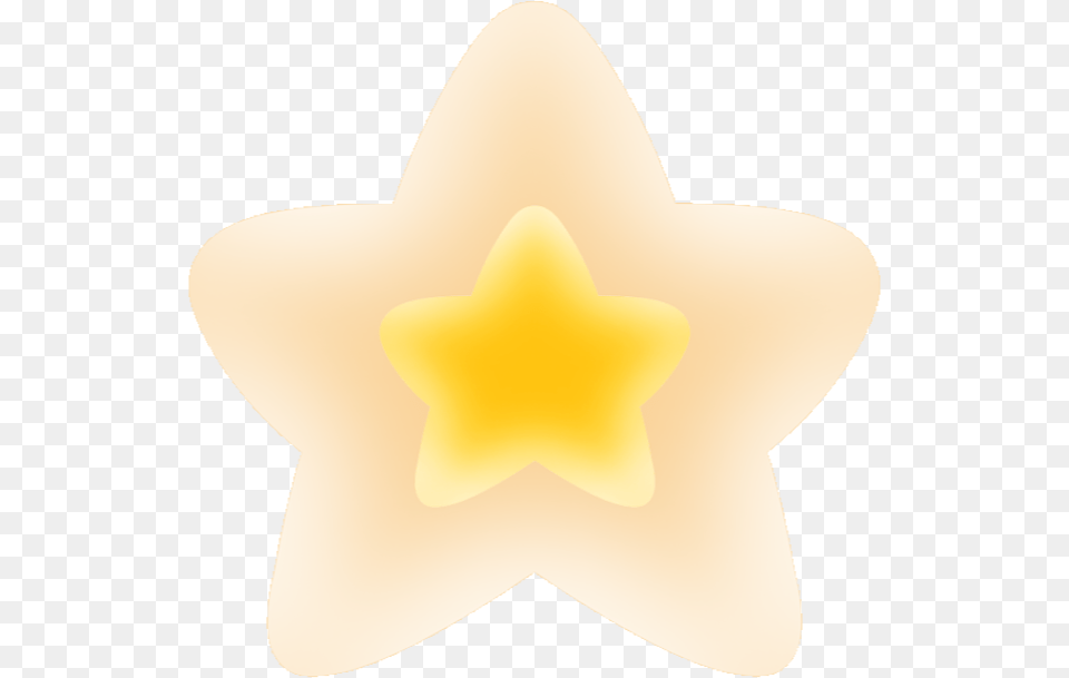 Kawaii Cute Star Stars Yellow Sticker Stickers Artificial Flower, Star Symbol, Symbol, Plant, Daffodil Free Png Download