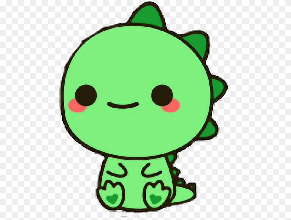 Kawaii Cute Tumblr Rawr Dinosaur Art Cartoonfreetoedit, Sticker, Plush, Toy, Baby Free Png Download