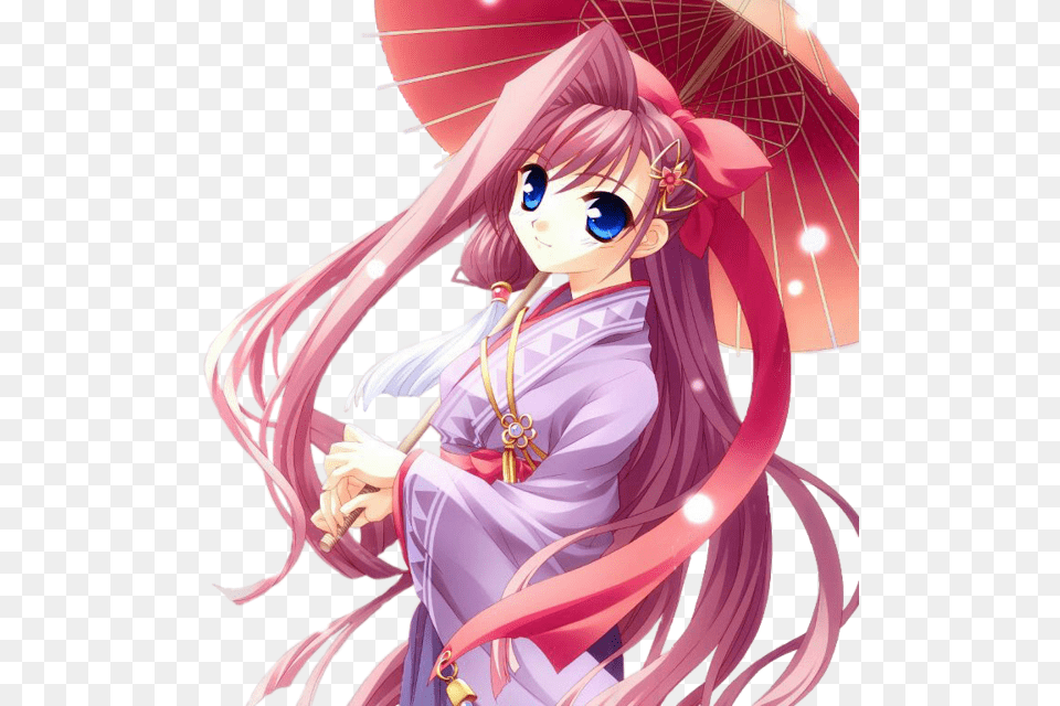 Kawaii Deshou Cherry Blossom Cute Anime, Book, Comics, Publication, Adult Free Transparent Png