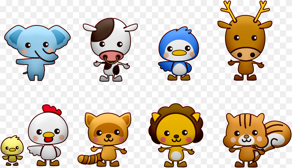 Kawaii Dibujo Animales, Animal, Bear, Mammal, Wildlife Free Png