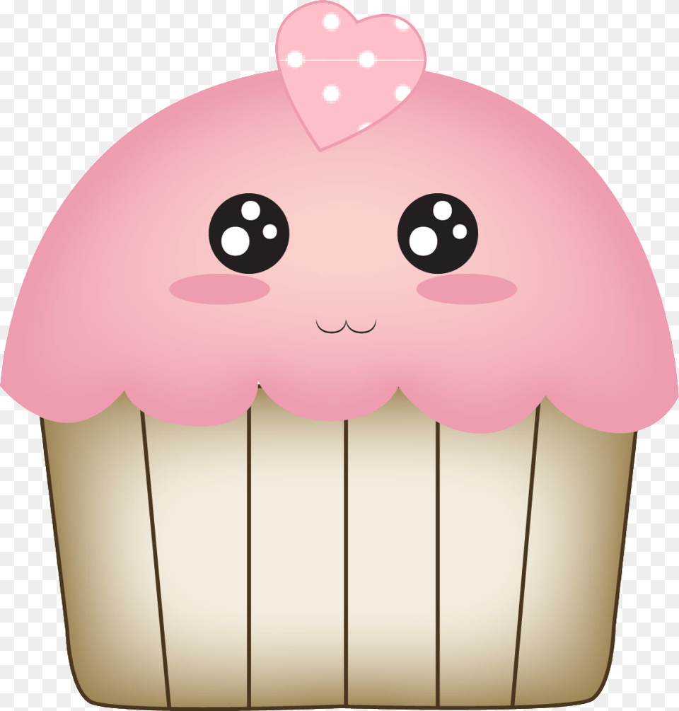 Kawaii Dibujos De Feliz, Cake, Cream, Cupcake, Dessert Free Png