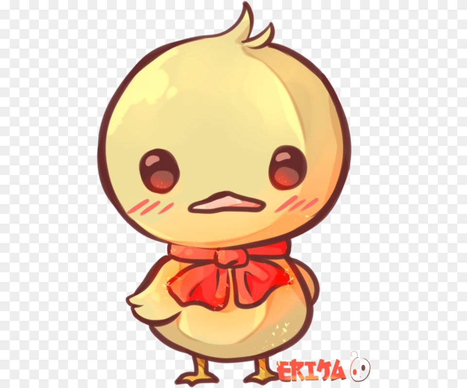 Kawaii Duck By Dessineka Dibujos De Patos Kawaii, Toy, Baby, Person Free Png Download