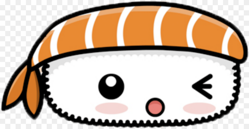 Kawaii Fish Pirate Face Eyes Sushi Kawaii, Dish, Food, Meal, Grain Png