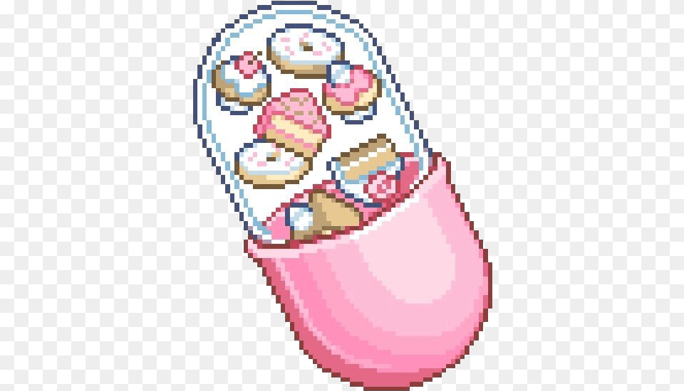 Kawaii Food Drawing Pastel Pixel Freetoedit Food Pixel Drawing, Clothing, Footwear, Shoe, Baby Png Image