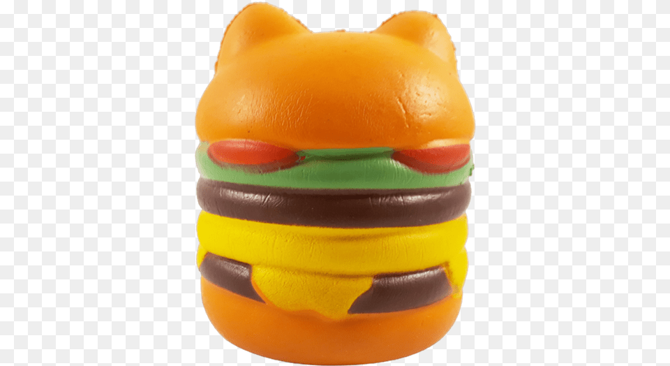 Kawaii Gato Hamburguesa Play Doh, Toy, Burger, Food Free Png