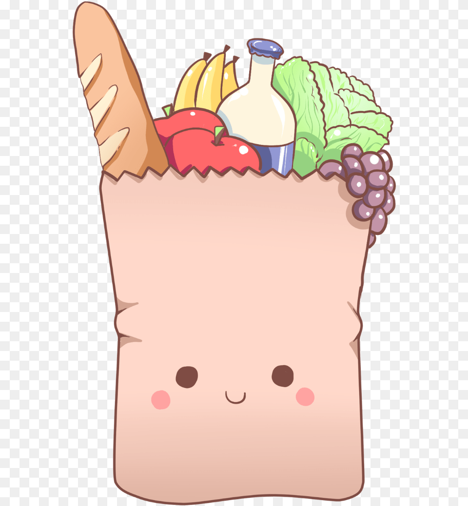 Kawaii Grocery Clipart Clip Art, Ice Cream, Cream, Dessert, Food Png Image