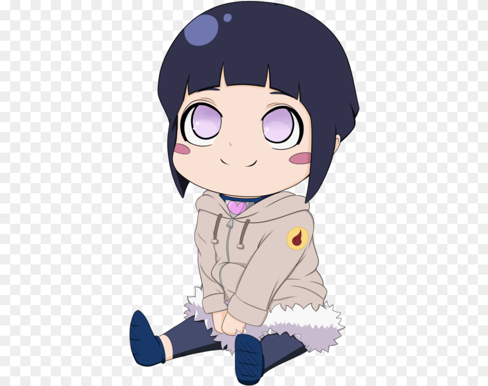 Kawaii Hinata Chibi Hinata Chibi, Book, Comics, Publication, Baby Free Png Download