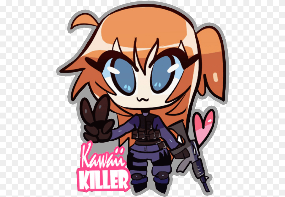 Kawaii Killer Ct, Book, Comics, Publication, Baby Free Png