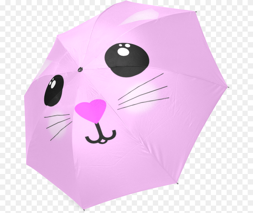 Kawaii Kitty Foldable Umbrella Umbrella, Canopy Png Image