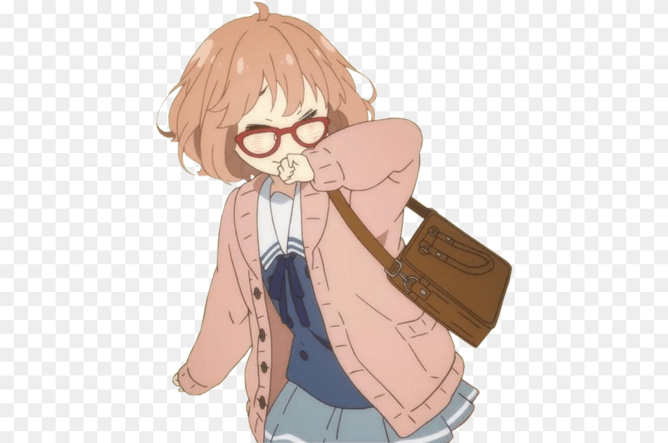 Kawaii Kyoukai No Kanata And Beyond The Boundary Kyoukai No Kanata Mirai, Publication, Comics, Book, Baby Free Png Download