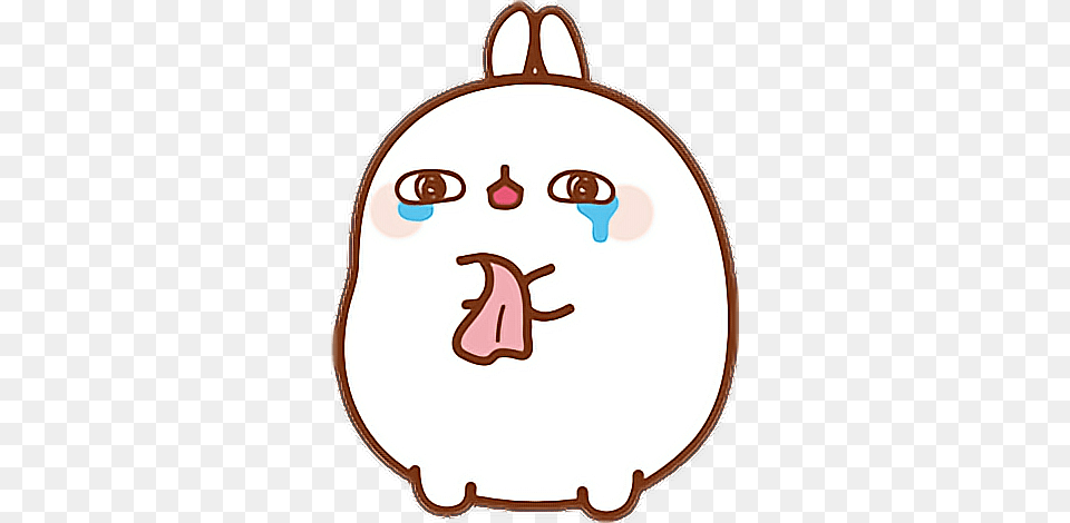 Kawaii Molang Sad, Bag, Disk, Backpack Free Transparent Png