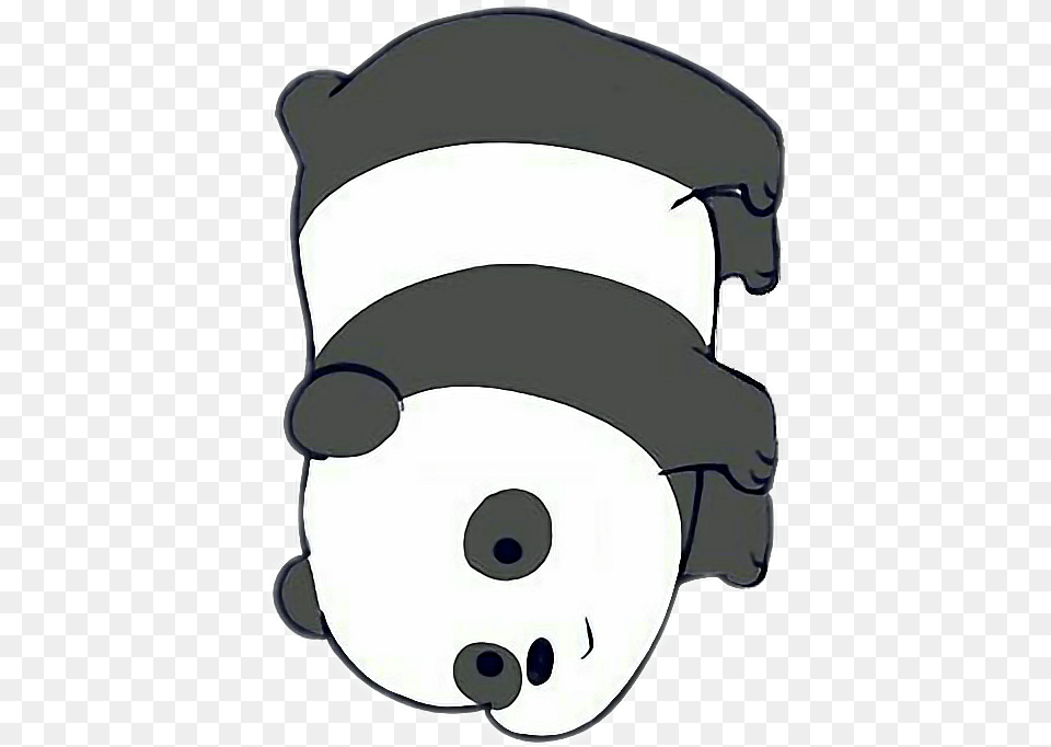 Kawaii Oso Panda Dibujo, Sticker, Stencil, Hockey, Ice Hockey Free Png Download