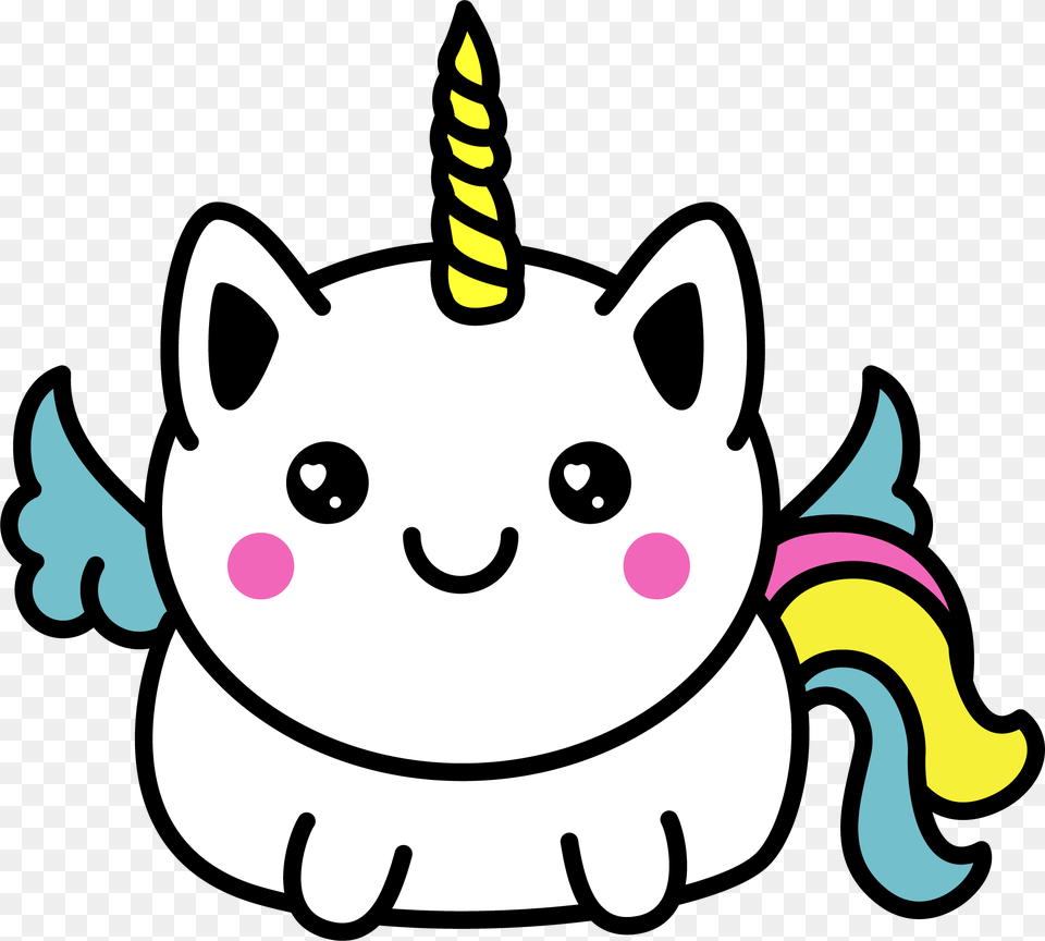 Kawaii Outlines Outline Cartoon Cartoons Unicorn Unicor Unicorn Font Svg, Birthday Cake, Cake, Cream, Dessert Free Png