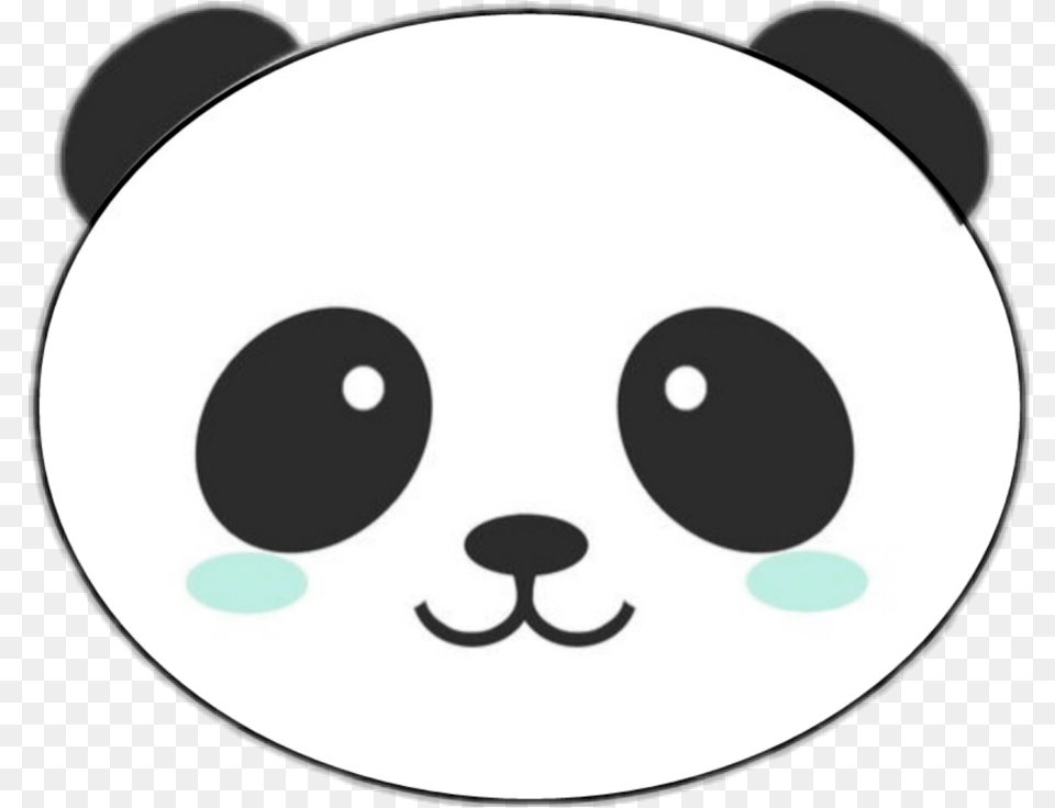 Kawaii Panda Head Bigpanda Panda Amanda, Disk Free Transparent Png
