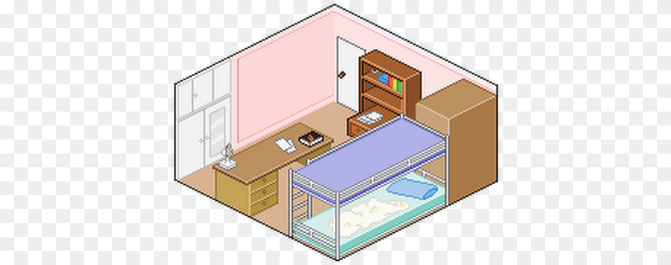 Kawaii Pixel Room Goth Subculture, Drawer, Furniture, Indoors, Cabinet Free Png