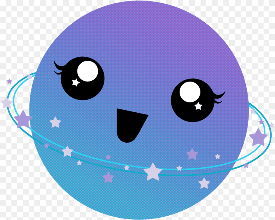 Kawaii Planet, Sphere, Astronomy, Outer Space, Globe Free Png Download