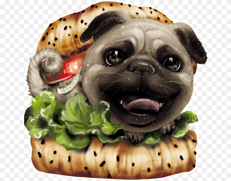 Kawaii Pugs, Animal, Canine, Mammal, Pet Png