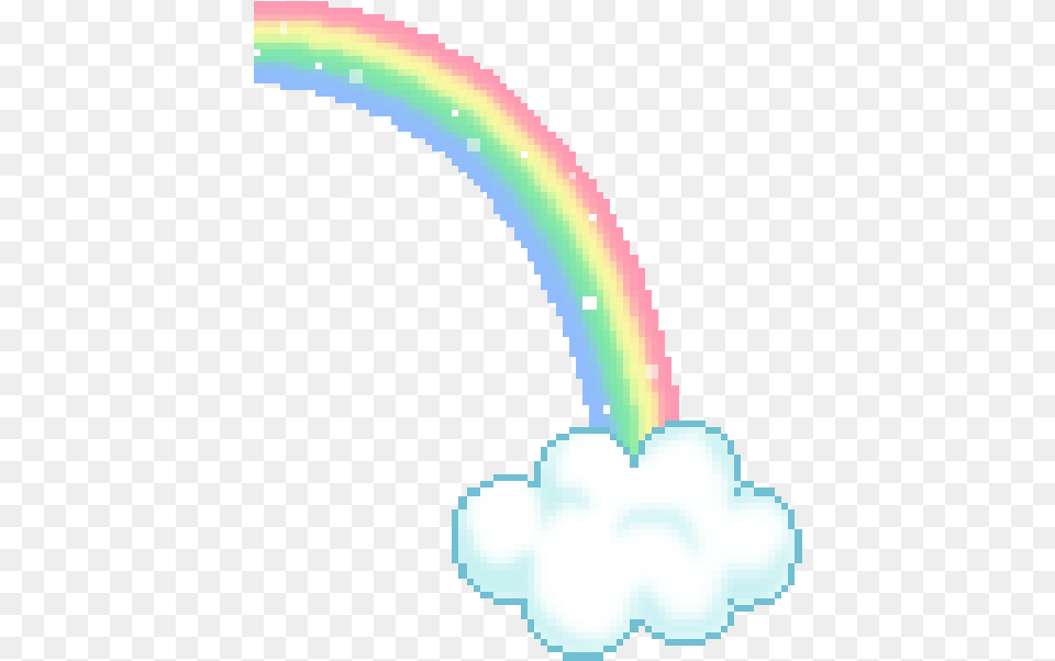 Kawaii Rainbow Clipart Best Glitter Star Gif Lowgif Rainbow Pixel Art Gif, Nature, Outdoors, Sky, Person Png Image
