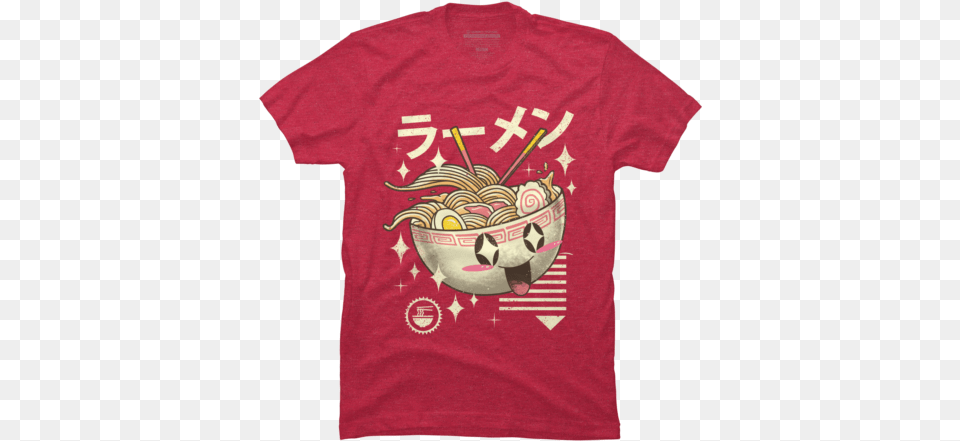 Kawaii Ramen Ramen T Shirt, Clothing, T-shirt Png