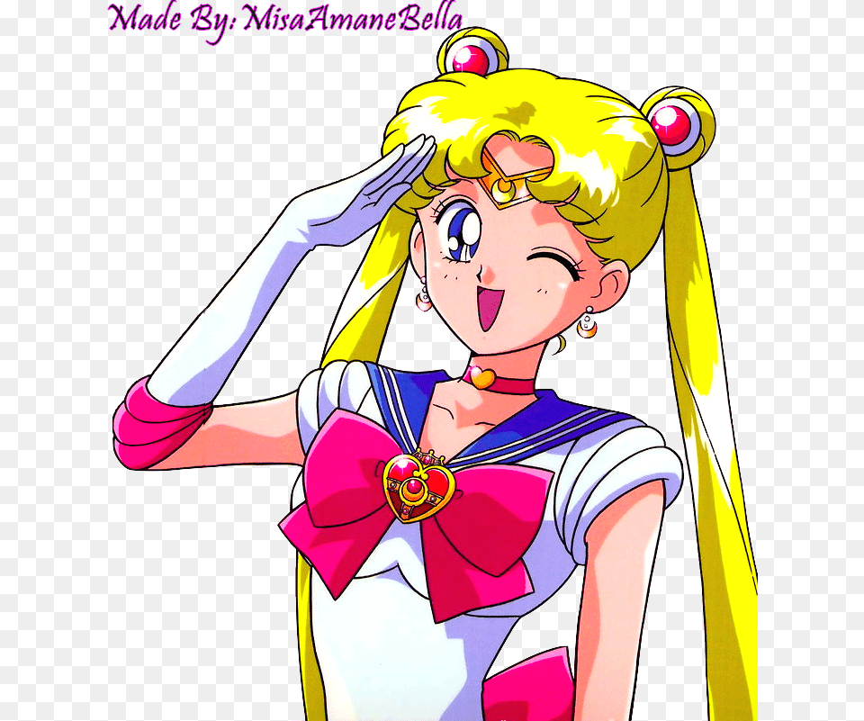 Kawaii Sailor Moon, Book, Comics, Publication, Baby Free Transparent Png