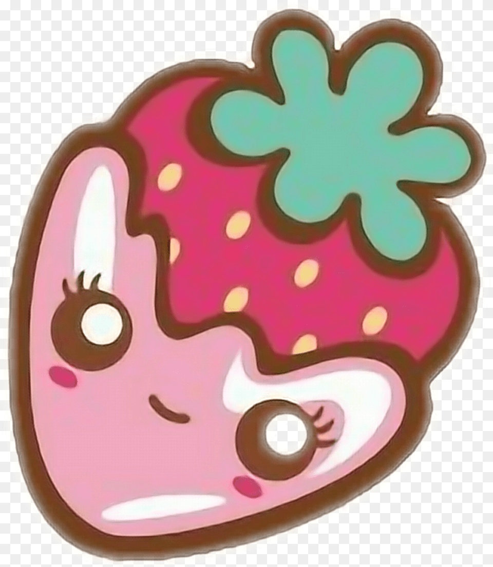 Kawaii Sticker Cute Food Anime, Cream, Dessert, Sweets, Birthday Cake Png