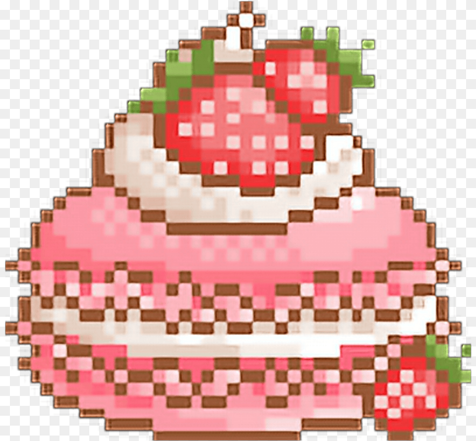 Kawaii Sticker Perler Beads Macaron, Food, Cake, Dessert, Birthday Cake Png