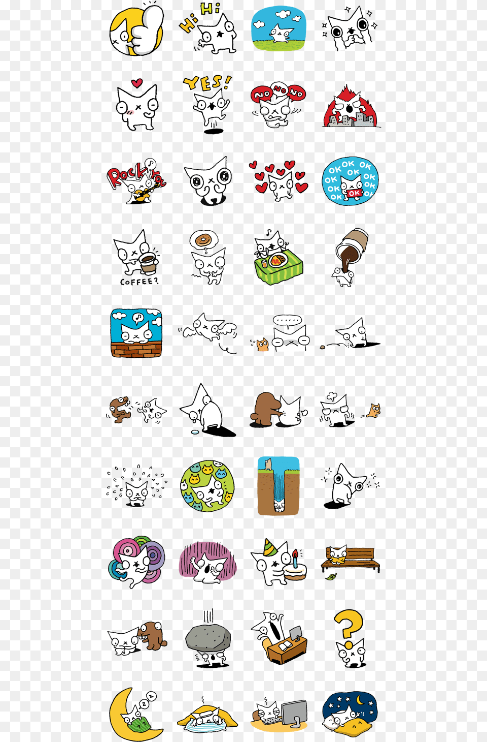Kawaii Stickers Cute Stickers Line Sticker Paper, Logo, Person, Face, Head Png