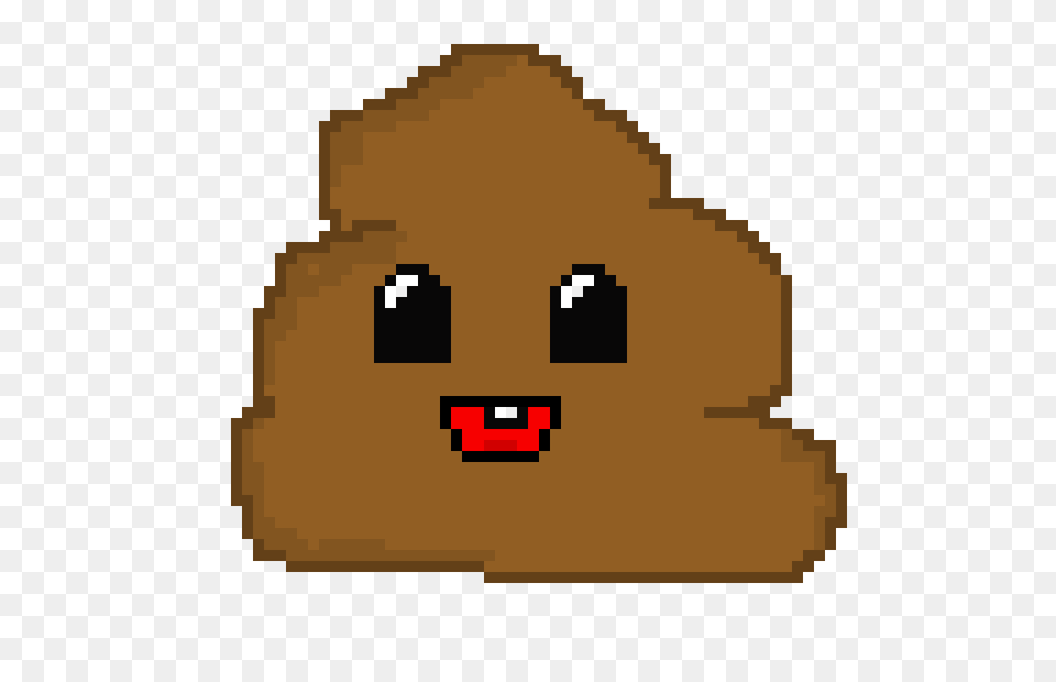 Kawaii Turd Pixel Art Maker Png Image