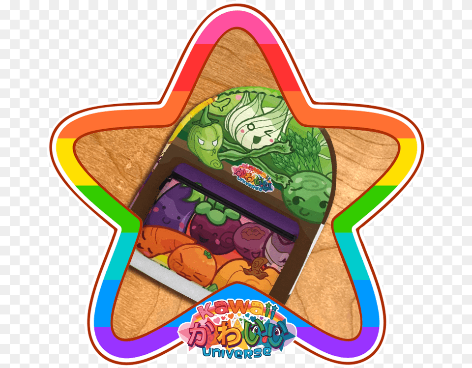 Kawaii Universe Cute Fruits N Veggies Designer Bookbag Cartoon, Food, Sweets Png