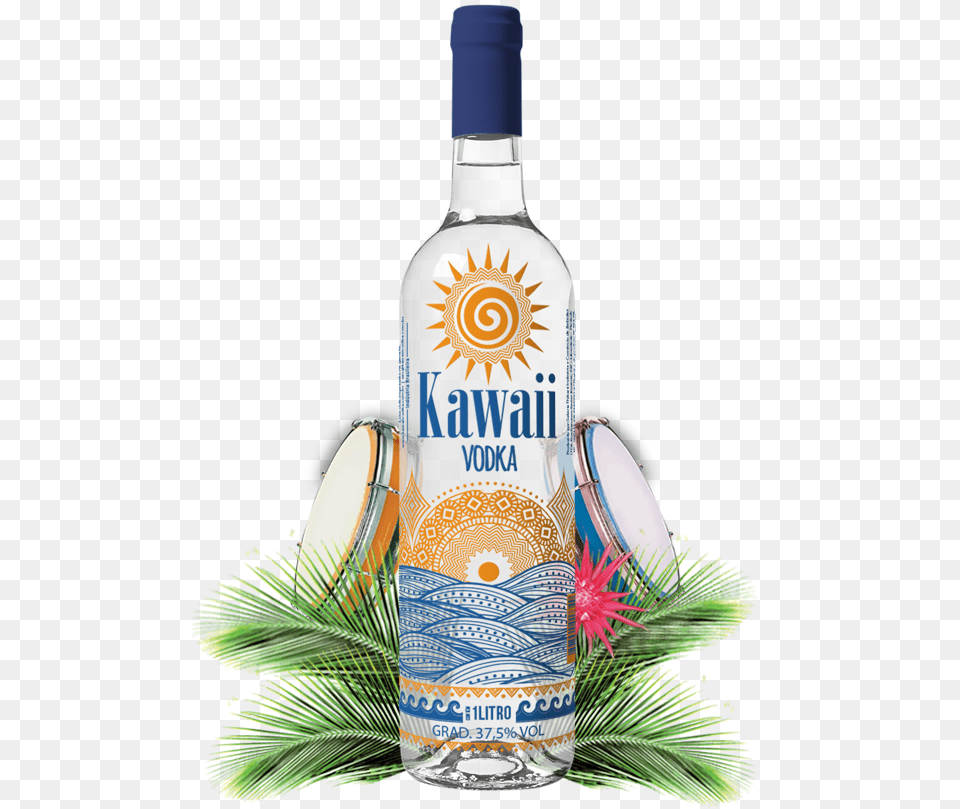 Kawaii Vodka, Alcohol, Beverage, Liquor, Gin Png Image