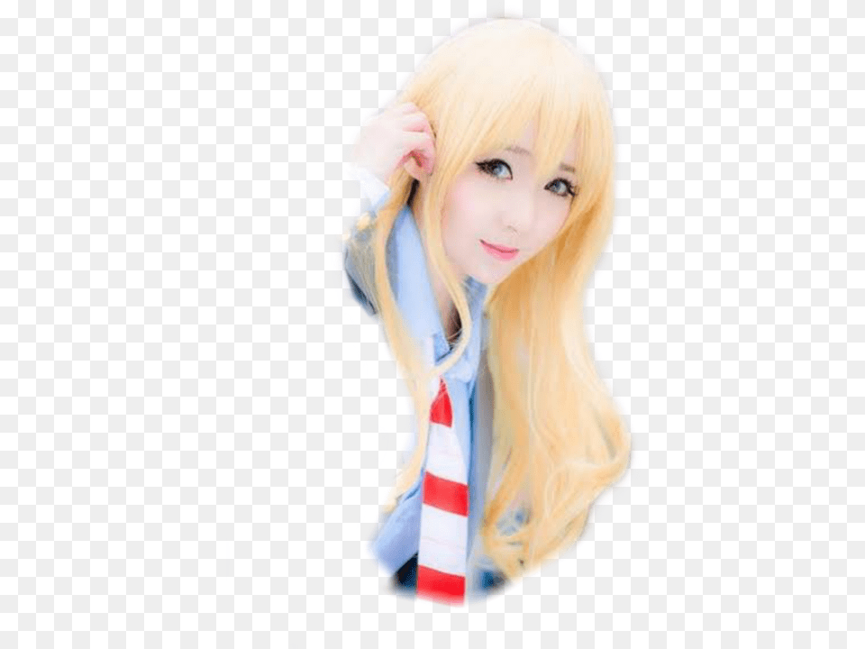 Kawaiicute Kaorimiyazono Kaori Miyazono Animegirl Lace Wig, Hair, Blonde, Portrait, Photography Png