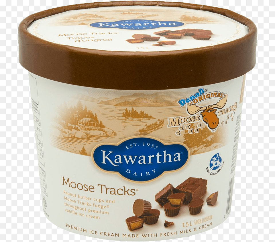 Kawartha Dairy Moose Tracks, Cocoa, Dessert, Food, Chocolate Free Png