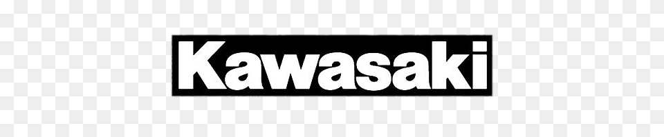 Kawasaki Black Banner, Logo, Sticker Free Png Download
